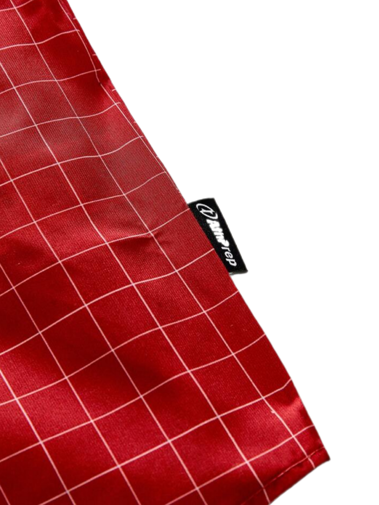 AXEPEAK Men's Loose Fit Short Sleeve Woven Red Shirt