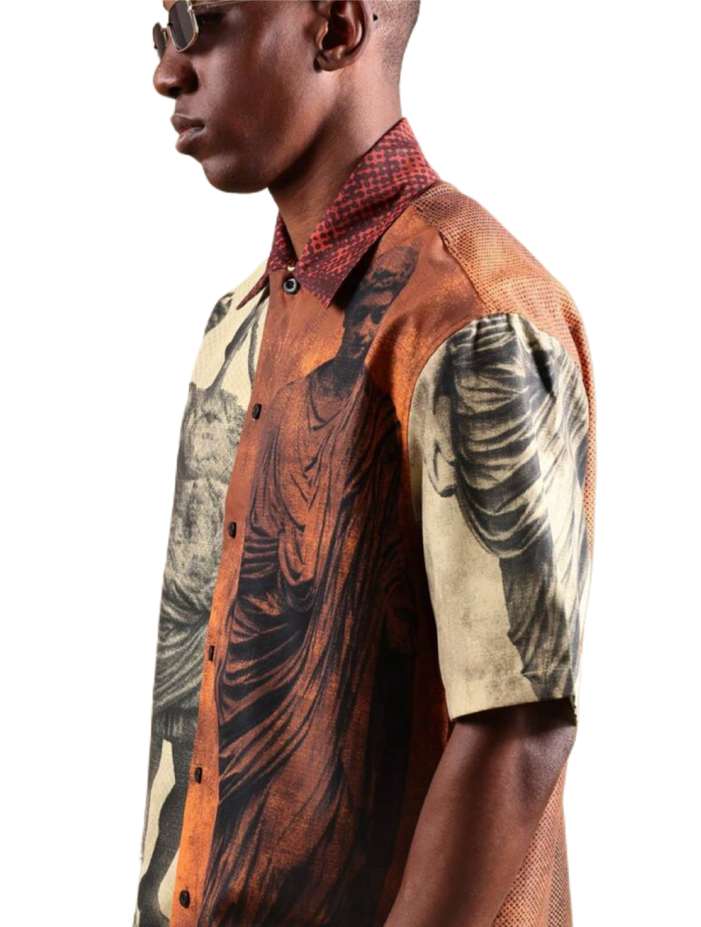 SUMWON Ancient Roman Art Short Sleeve Shirt