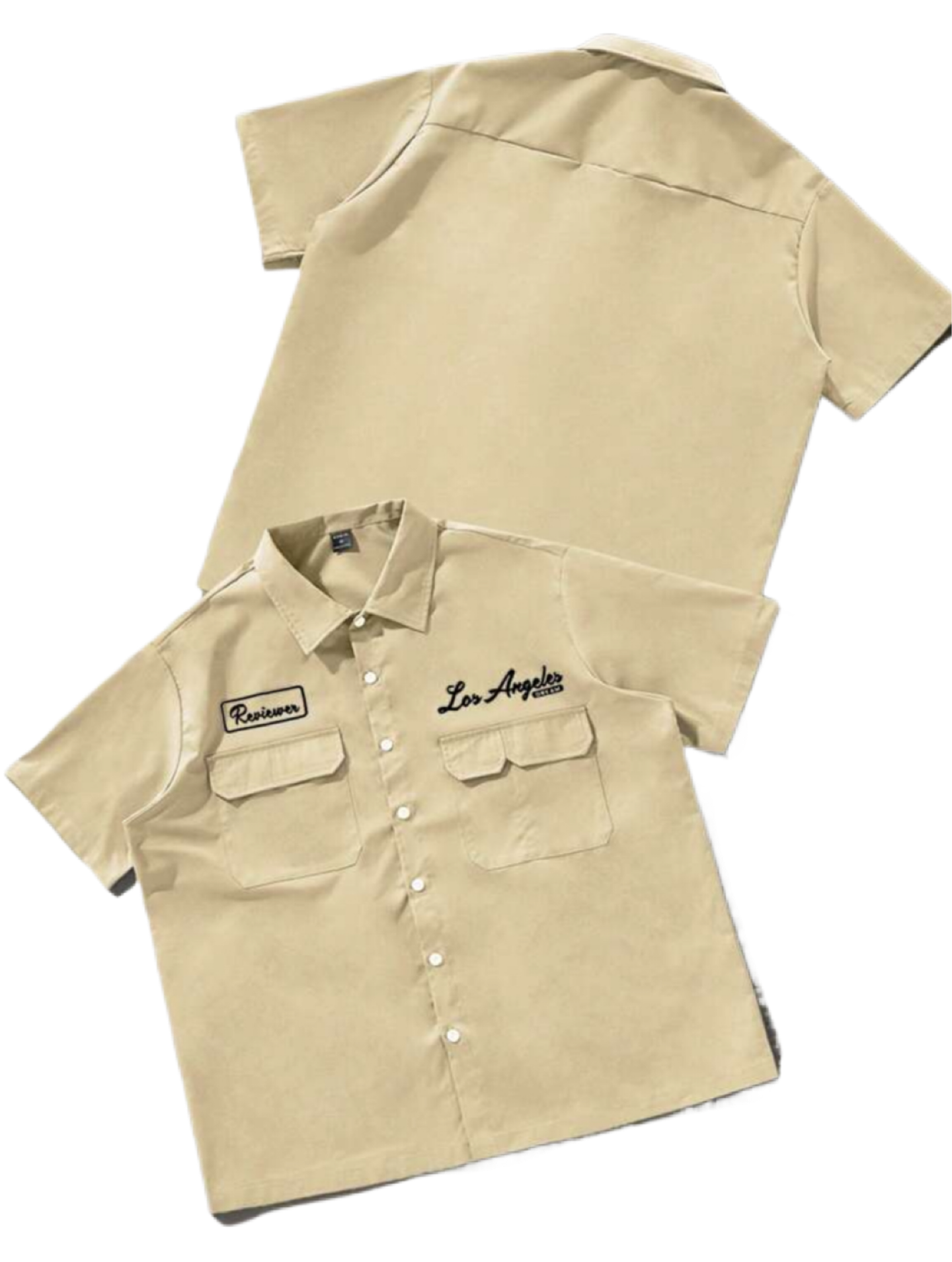 Men’s Loose Fit Streetrush Casual Multi Pocket Shirt