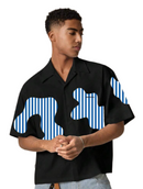 SWAVVY Men's Short Sleeve Shirt