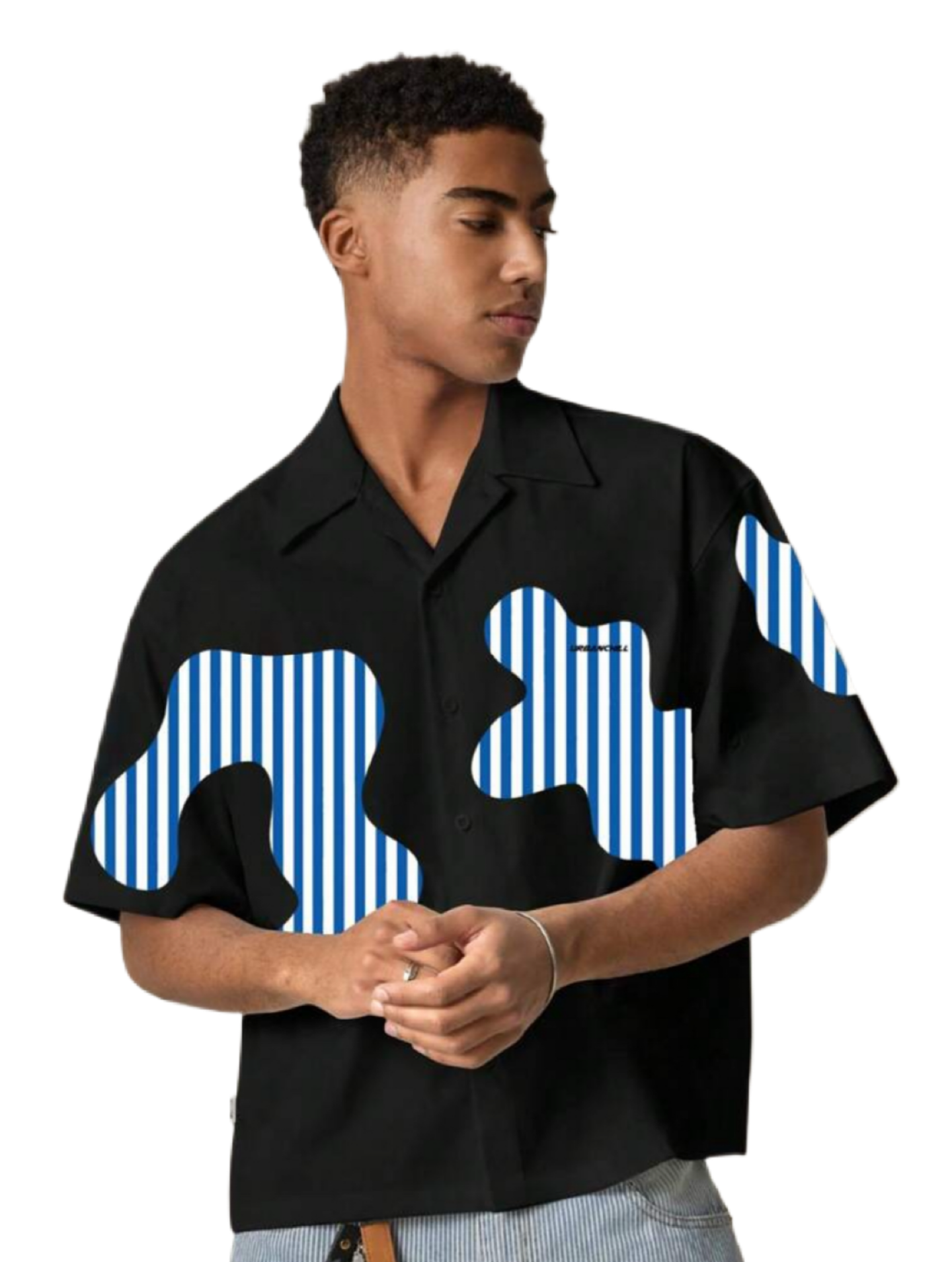 SWAVVY Men's Short Sleeve Shirt