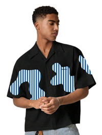 SWAVVY Men's Short Sleeve Shirt
