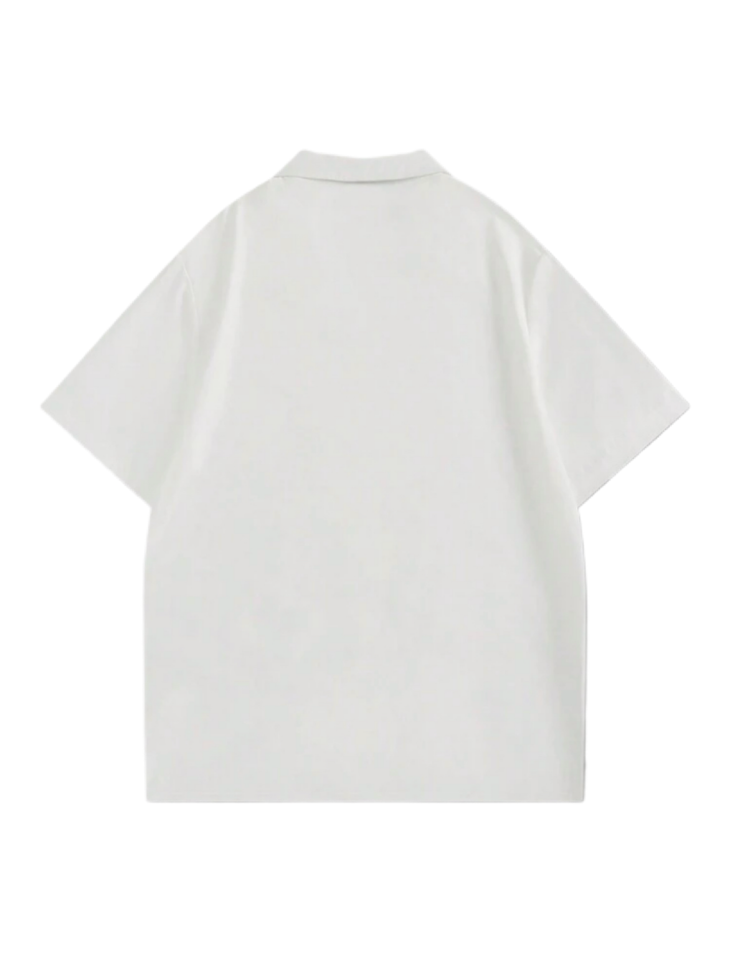 Men’s Simple Printed Short Sleeve Casual Shirt