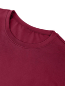 Men's Casual Letter & Heart Print Round Neck Tank Top