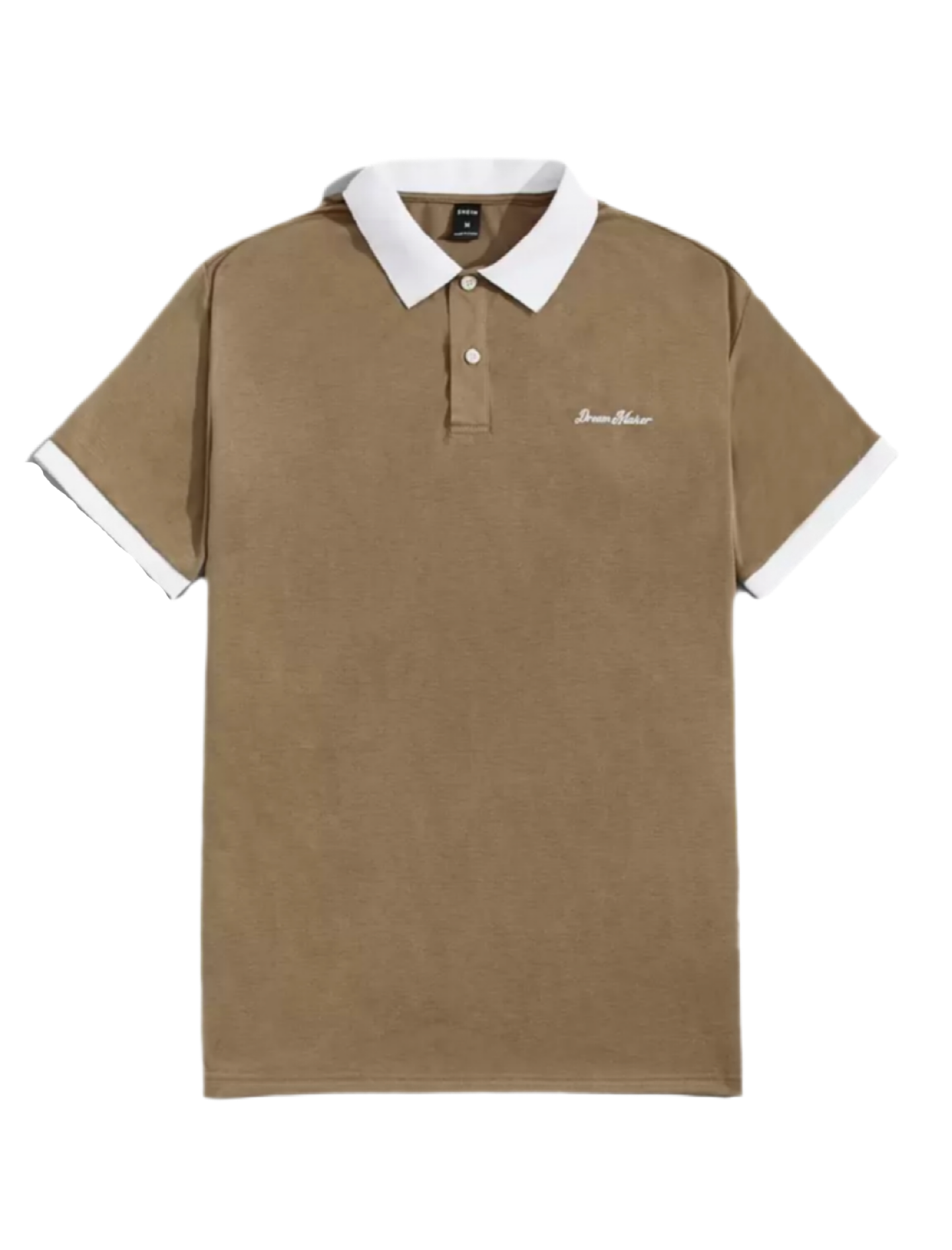 Men Trim Polo Shirt, Half Button