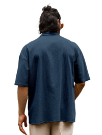 Men’s Solid Color Short Sleeve Shirt