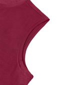 Men's Casual Letter & Heart Print Round Neck Tank Top