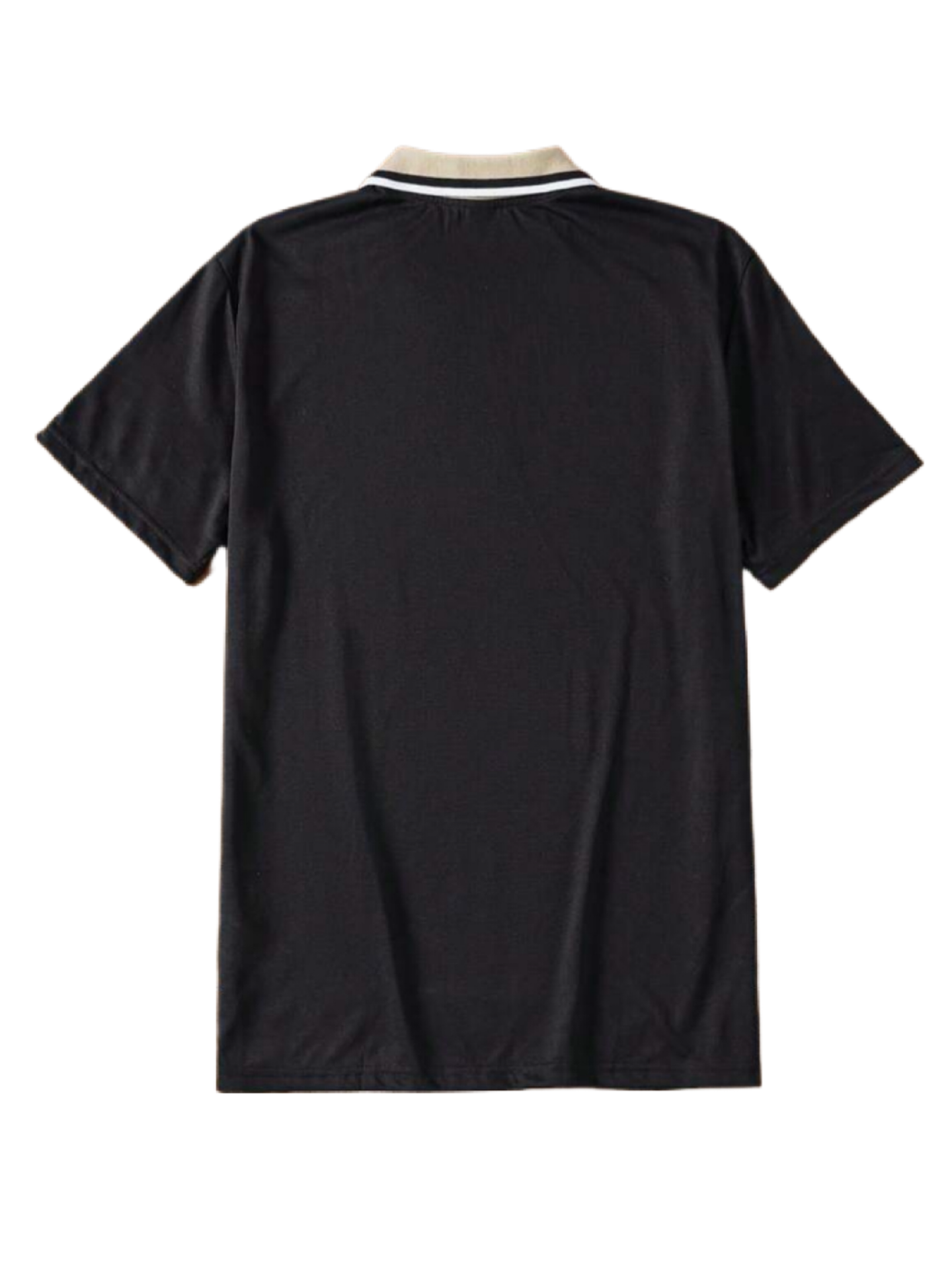 Manfinity VCAY Men Contrast Collar Polo Shirt