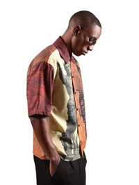 SUMWON Ancient Roman Art Short Sleeve Shirt