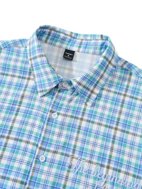 Men's Streetrush Plaid Single Breasted Short Sleeve Casual Shirt