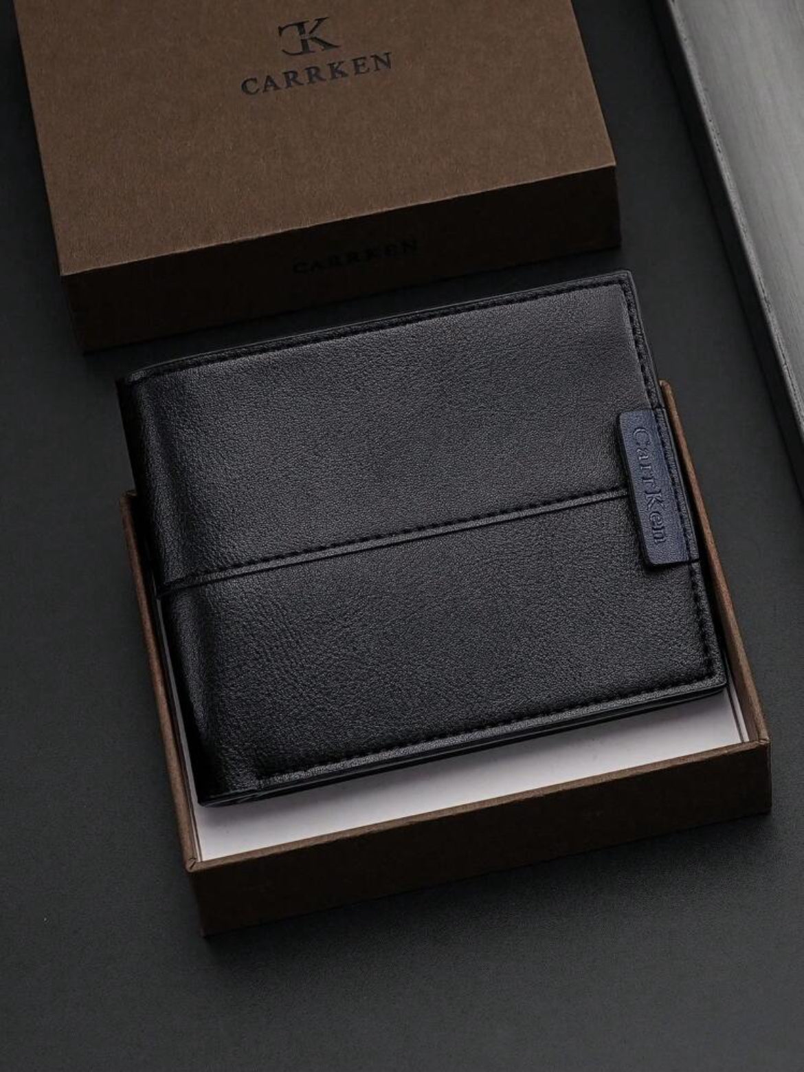 CarrKen Men's Fashion Leather Wallet